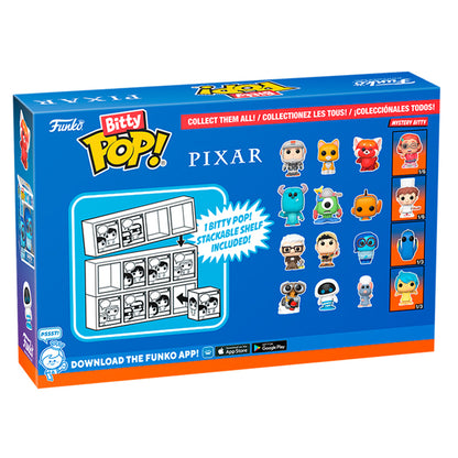 Funko Bitty POP Disney Pixar - Pack 4