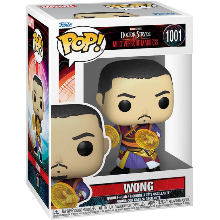 Funko POP Wong 1001 - Doctor Strange in the Multiverse of Madness - Marvel