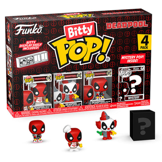Funko Bitty POP Deadpool - Pack 4