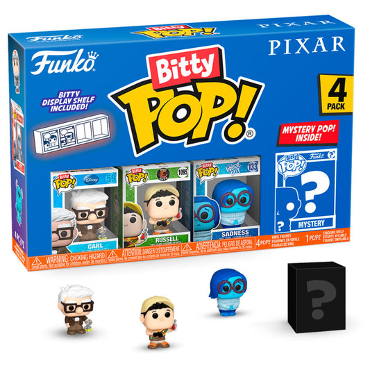 Funko Bitty POP Disney Pixar - Pack 4