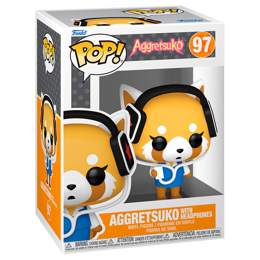 Funko POP Aggretsuko with Headphones 97 - Aggretsuko