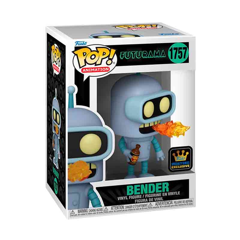 Funko POP Bender 1757 - Futurama Exclusivo