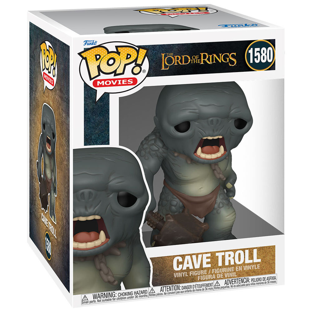 Funko POP Cave Troll 1580 (Super Sized 15cm) - El Señor de los Anillos