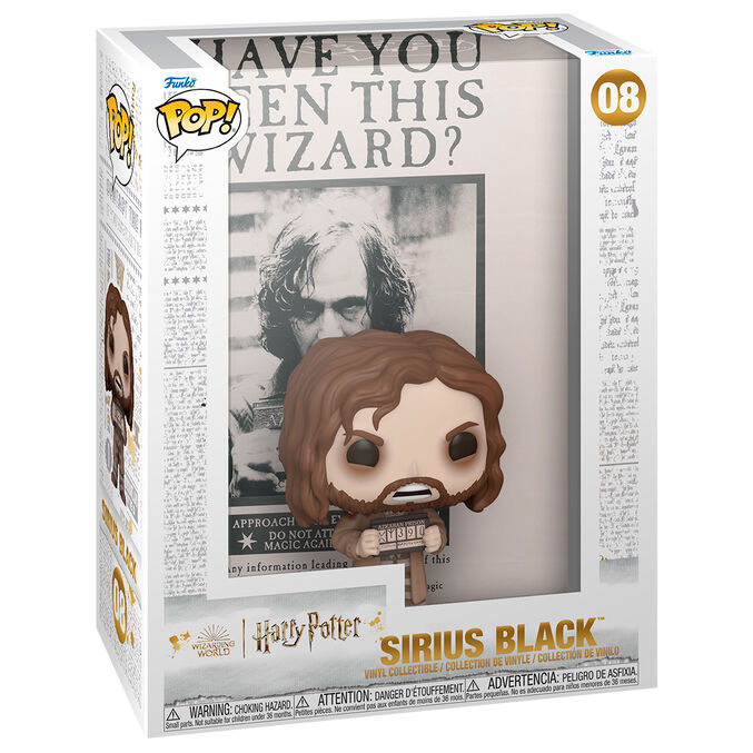 Funko POP Cover Sirius Black 08 - Harry Potter