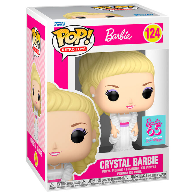 Funko POP Crystal Barbie 124 - Barbie 65º Aniversario
