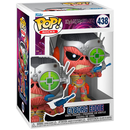 Funko POP Cyborg Eddie 438 - Iron Maiden