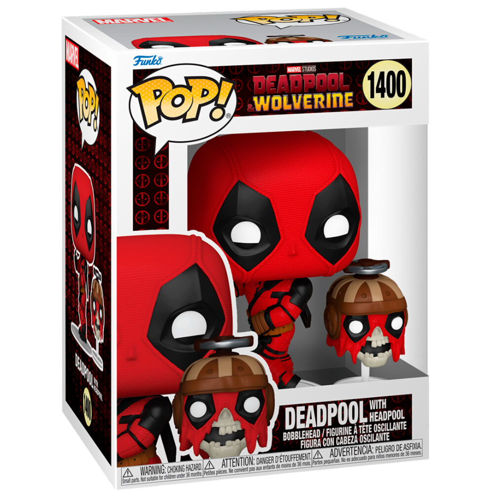 Funko POP Deadpool with Headpool 1400 - Deadpool & Wolverine - Marvel