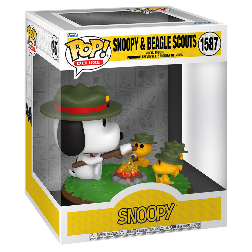 Funko POP Deluxe Snoopy & Beable Scouts 1587 - Peanuts