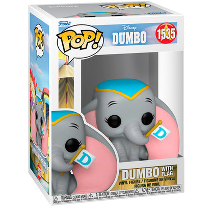 Funko POP Dumbo with Flag 1535 - Dumbo - Disney