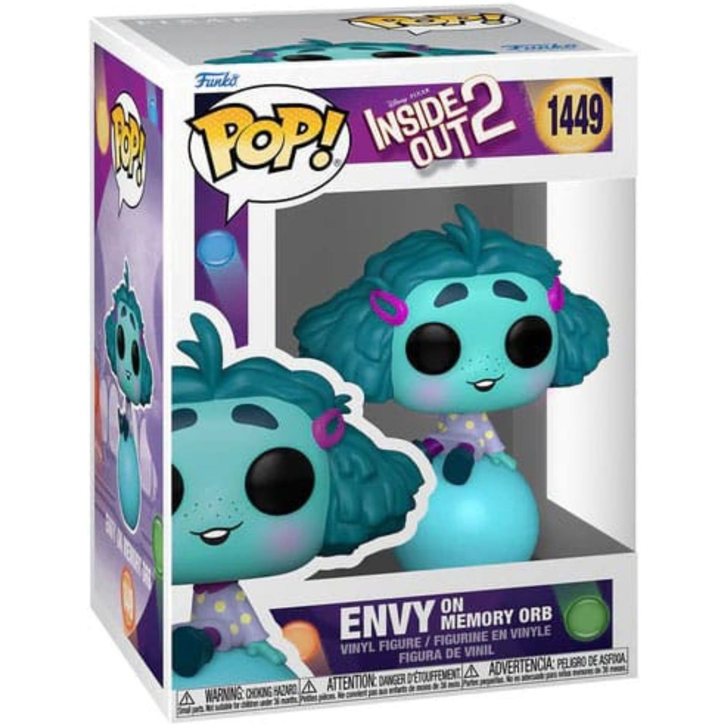 Funko POP Envy  1449 - Inside Out - Disney Pixar