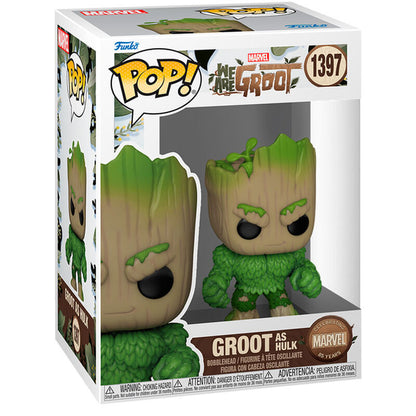 Funko POP Groot as Hulk 1397 - We are Groot - Marvel
