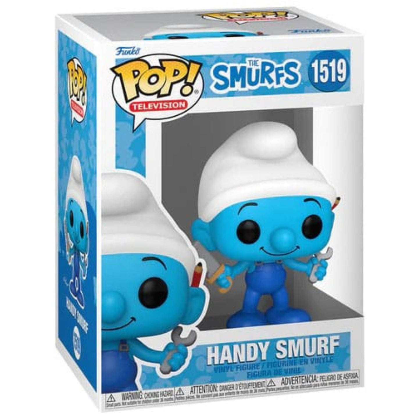Funko POP Handy Smurf 1519 - Los pitufos