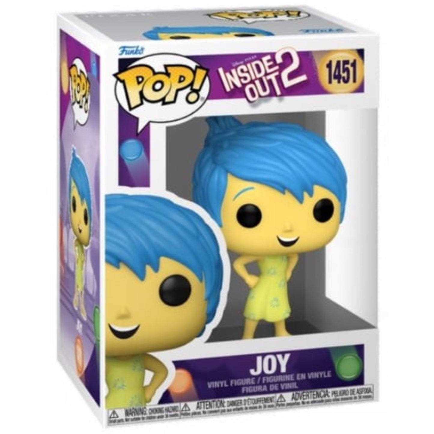 Funko POP Joy 1451 - Inside Out 2 - Disney Pixar