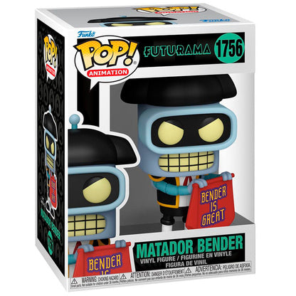 Funko POP Matador Bender 1756 - Futurama