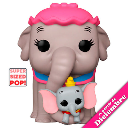 Funko POP Mrs. Jumbo with Dumbo 1537 (Super Sized 15cm) - Dumbo - Disney