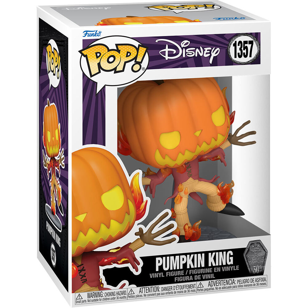 Funko POP Pumpkin King 1357 - Pesadilla Antes de Navidad