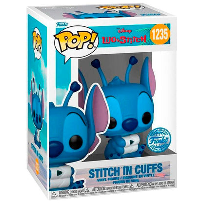 Funko POP Stitch in Cuffs 1235 - Lilo y Stitch - Disney Exclusivo