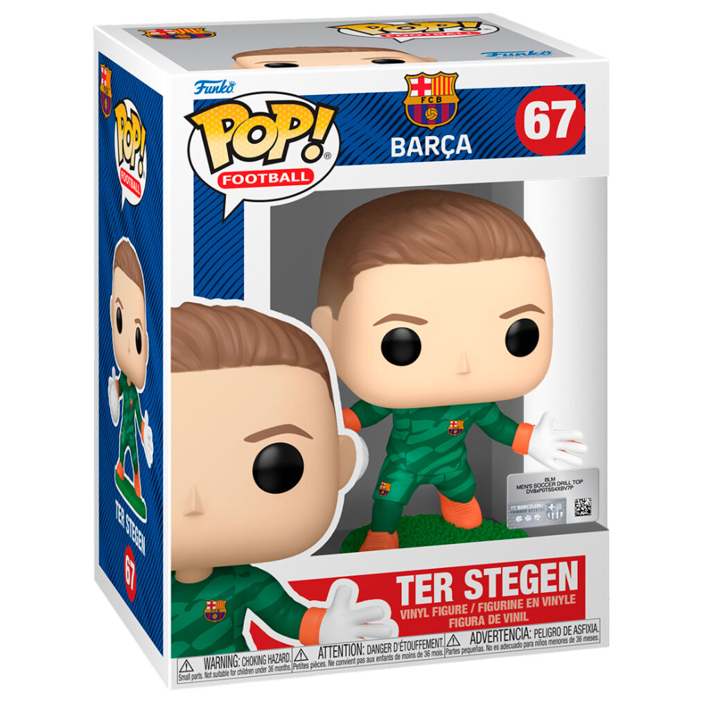 Funko POP Ter Stegen 67 - FC Barcelona - Fútbol