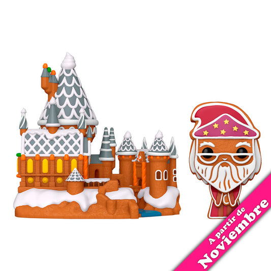 Funko POP Town Dumbledore y Hogwarts Gingerbread 42 - Harry Potter