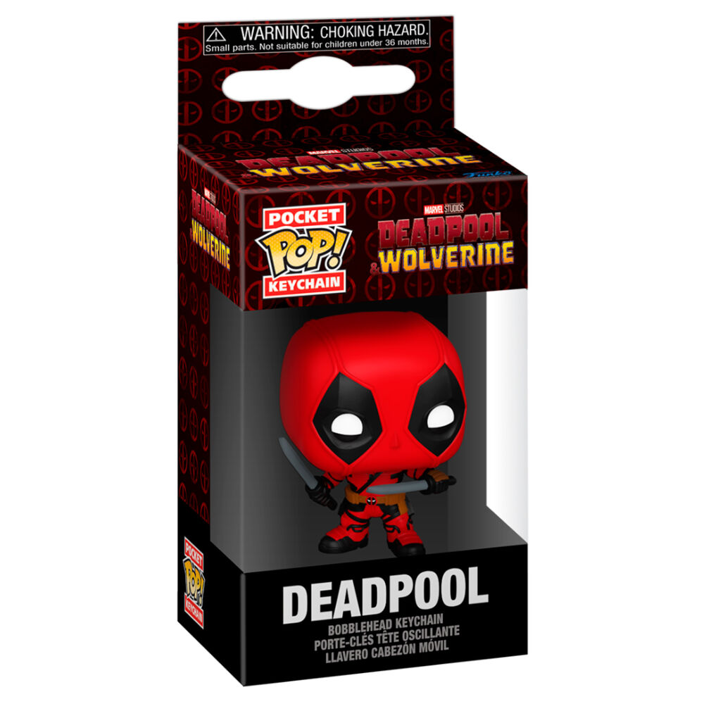Llavero Funko Pocket POP Deadpool - Deadpool & Wolverine - Marvel