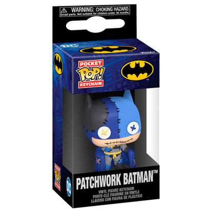 Llavero Funko Pocket POP Patchwork Batman - DC Comics