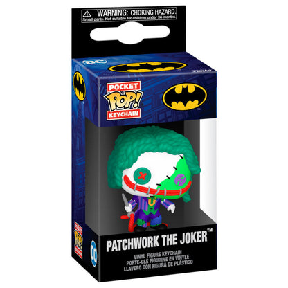 Llavero Funko Pocket POP Patchwork Joker - DC Comics