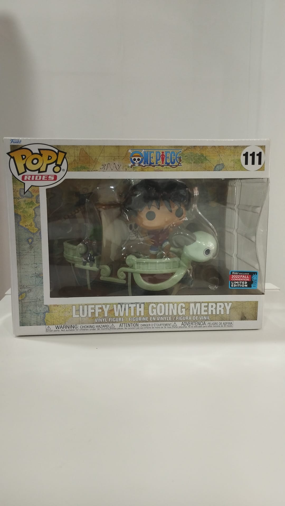 Funko POP Luffy With Going Merry 111 - One Piece Exclusivo