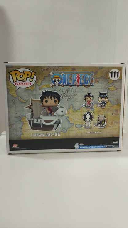 Funko POP Luffy With Going Merry 111 - One Piece Exclusivo