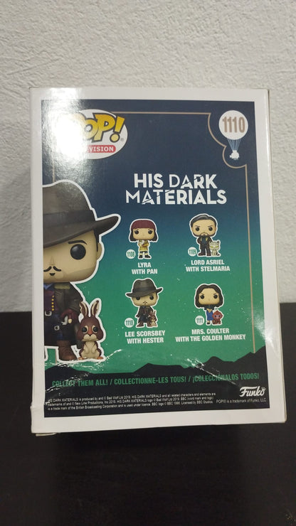 **Damaged Box** Funko POP Lee Scorsbey with Hester 1110 - The Dark Materials