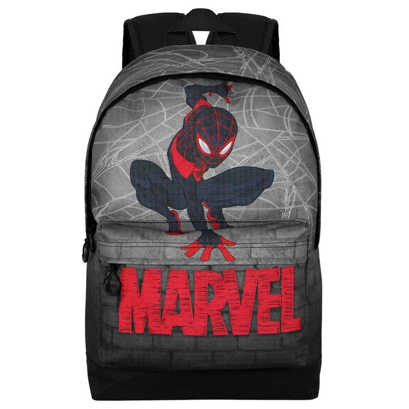 Mochila Spiderman Miles Morales Marvel 34cm