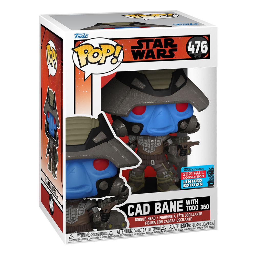 Funko POP Cad Bane with Todo 360 476 - Bad Batch - Star Wars Exclusivo