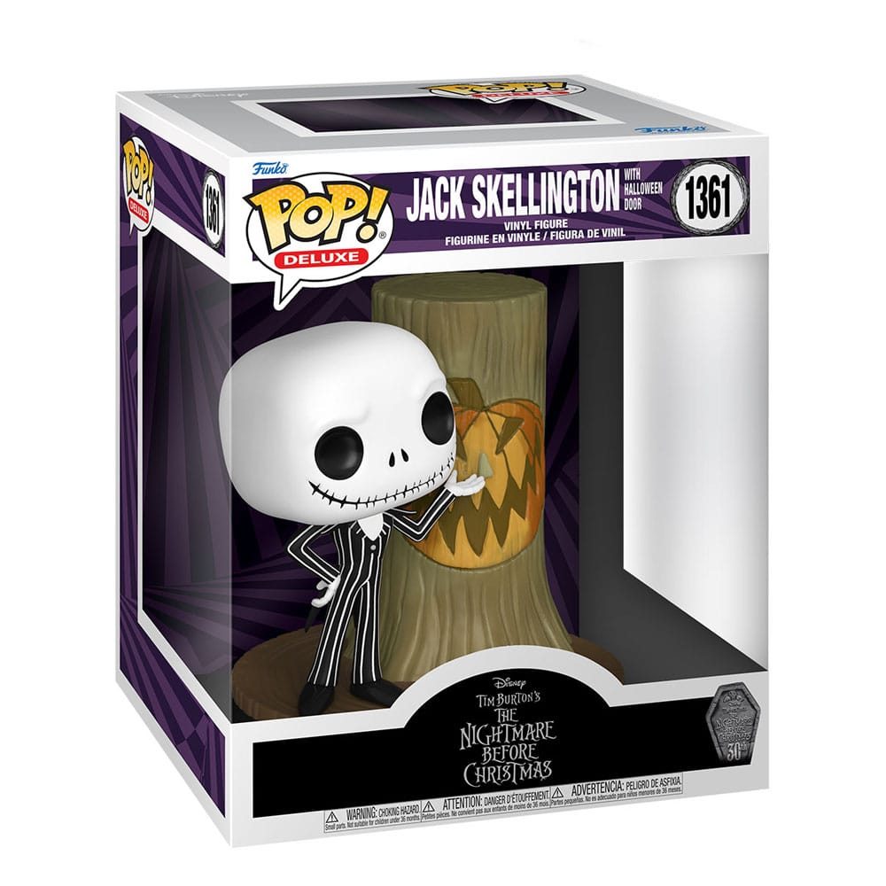 Funko POP Jack Skellington With Halloween Door 1361 - Pesadilla Antes de Navidad