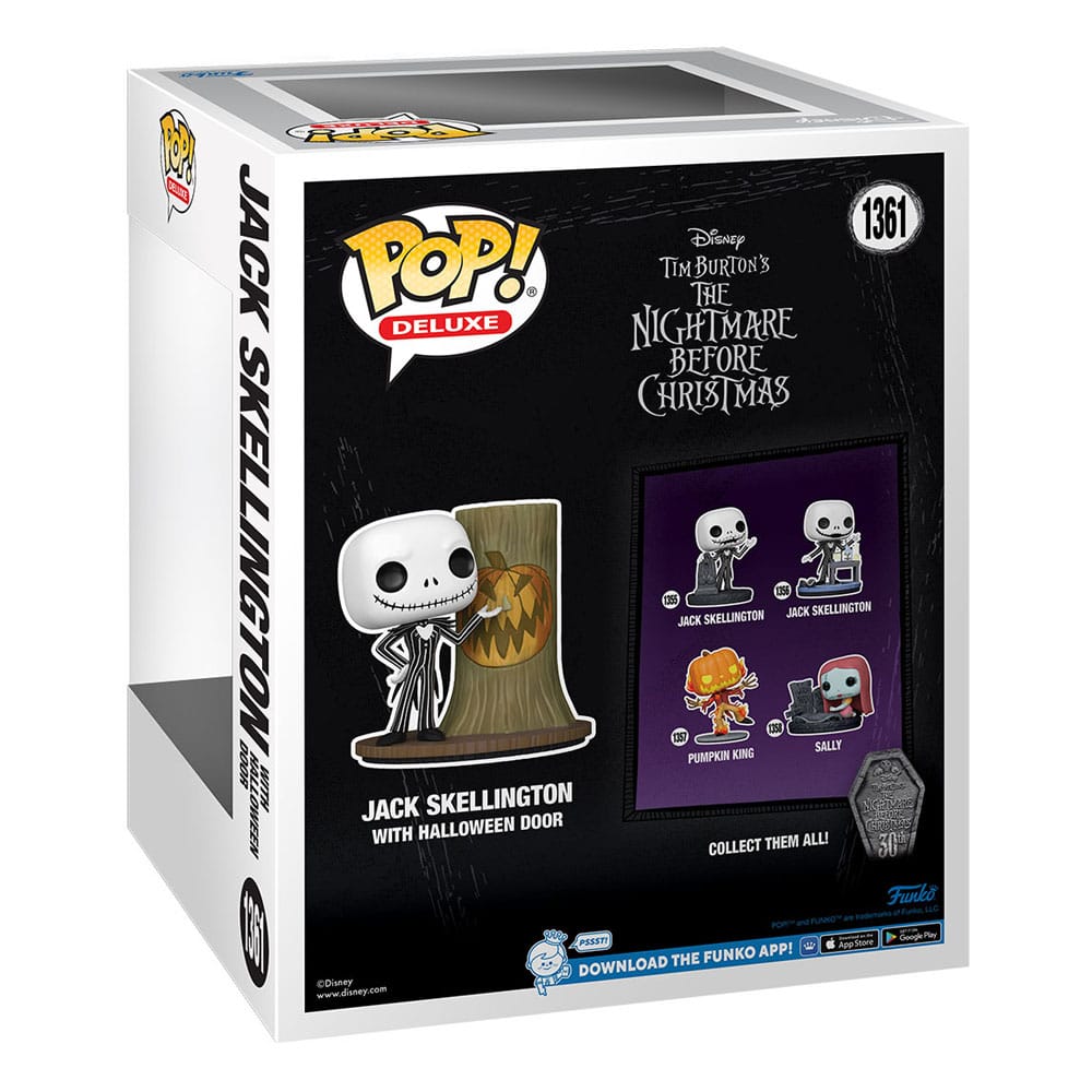 Funko POP Jack Skellington With Halloween Door 1361 - Pesadilla Antes de Navidad