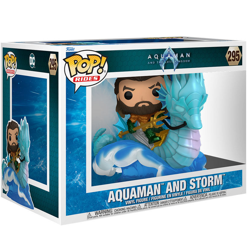 Funko POP Rides Aquaman And Storm 295 - Aquaman Y El Reino Perdido
