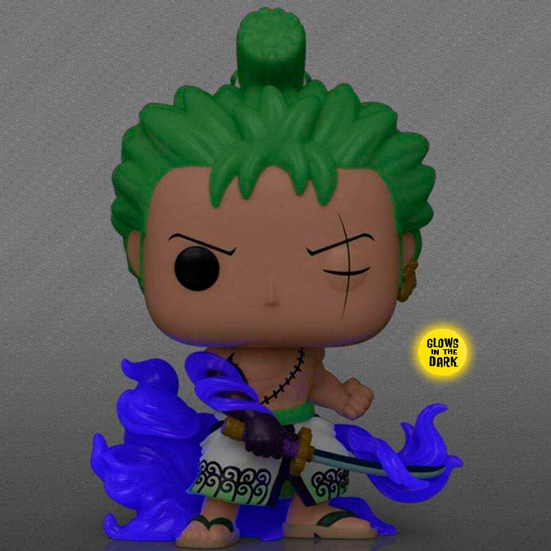 Funko POP Roronoa Zoro 1288 - One Piece Exclusivo GITD