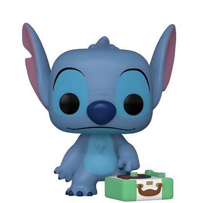 Funko POP Stitch With Record Player 1048 - Lilo Y Stitch - Disney Exclusivo