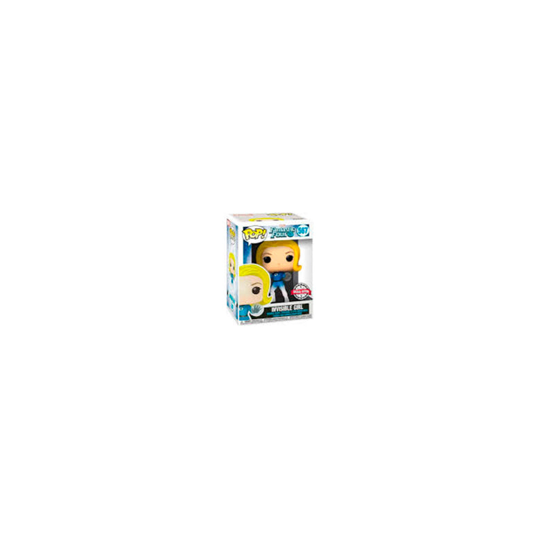 Funko POP Invisible Girl 567 - Fantastic Four 4 - Marvel Exclusivo