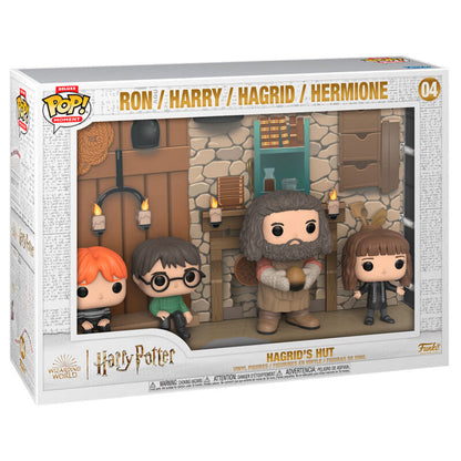 Funko POP Hagrid's Hut - Ron / Harry / Hagrid / Hermione 04 - Harry Potter