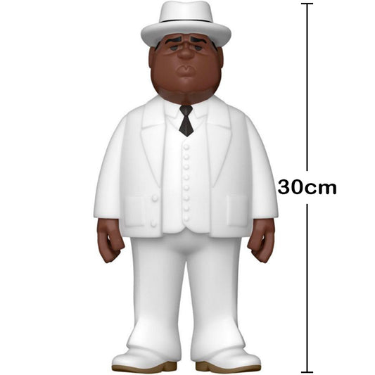 Funko Gold Notorious B.I.G (Biggie Smalls) con Traje Blanco 30cm