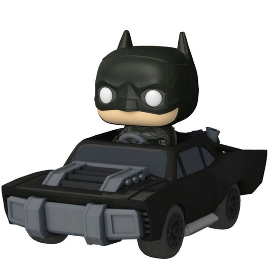 Funko POP Rides Deluxe Batman In Batmobile 282 - The Batman - DC Comics