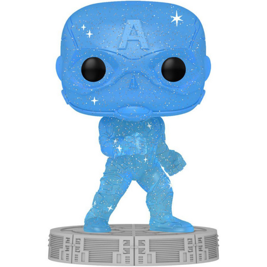 Funko POP Captain America 46 - Art Series Blue - The Infinity Saga