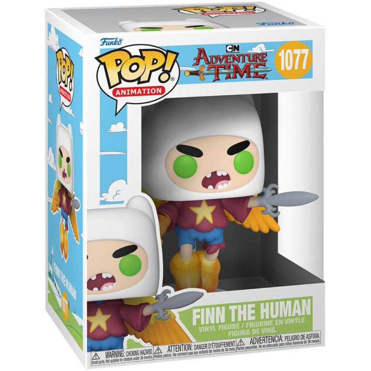 Funko POP Finn The Human 1077 - Hora de Aventuras