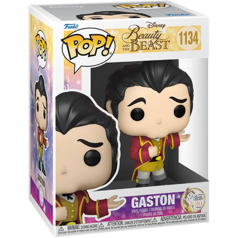 Funko POP Gaston 1134 - Beauty And The Beast 30th - Disney