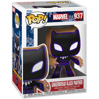 Funko POP Gingerbread Black Panther 937 - Marvel