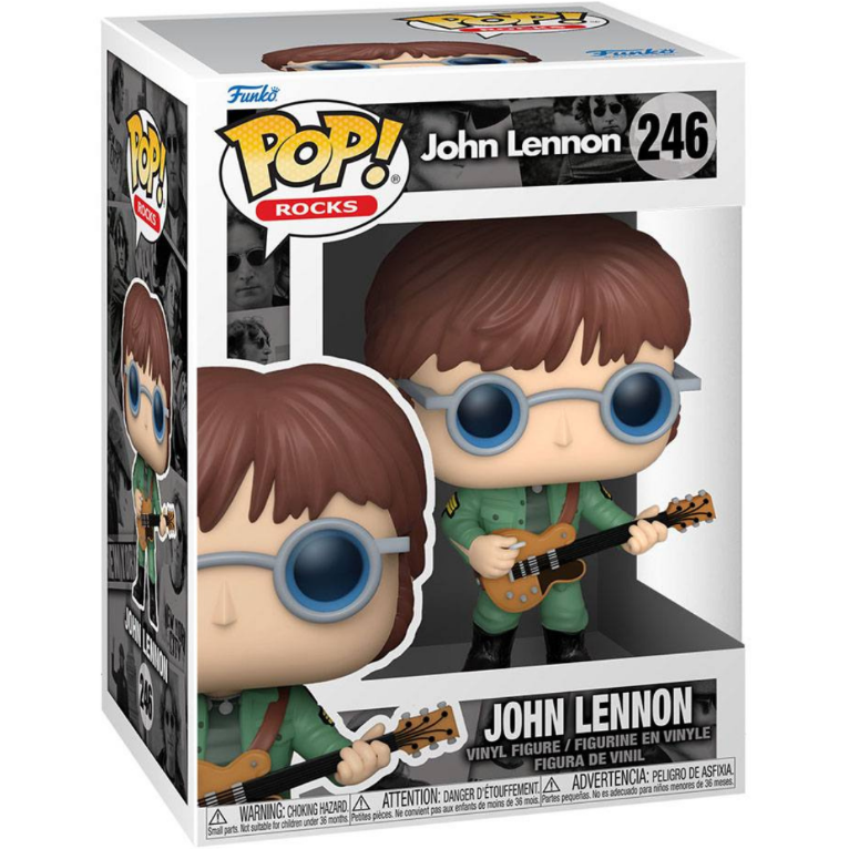 Funko POP John Lennon with Military Jacket 246 - John Lennon