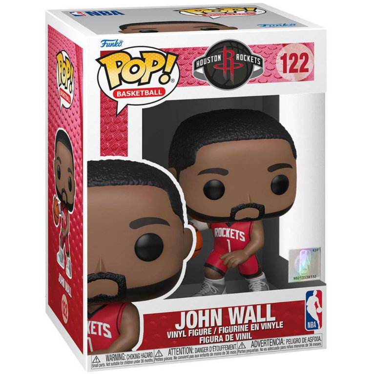 Funko POP John Wall 122 (Red Uniform) - Houston Rockets - NBA