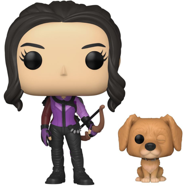 Funko POP Kate Bishop With Lucky The Pizza Dog 1212 - Hawkeye - Marvel