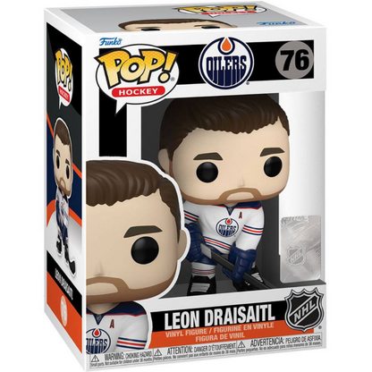 Funko POP Leon Draisaitl (Road Uniform) 76 - Oilers - NHL