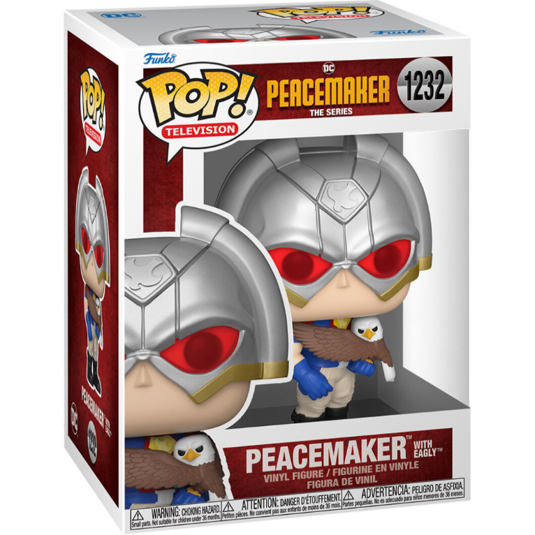 Funko POP Peacemaker with Eagly 1132 - The Peacemaker - DC Comics