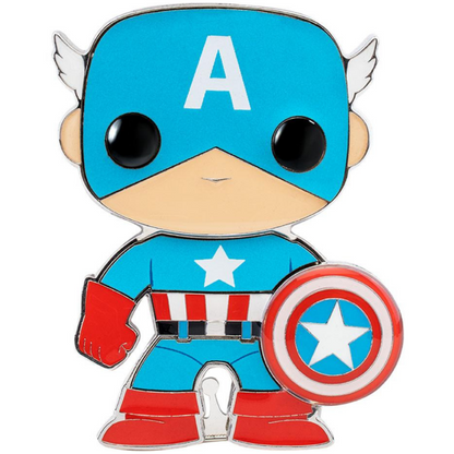 Funko POP Pin Enamel Badge Captain America 07 - Marvel